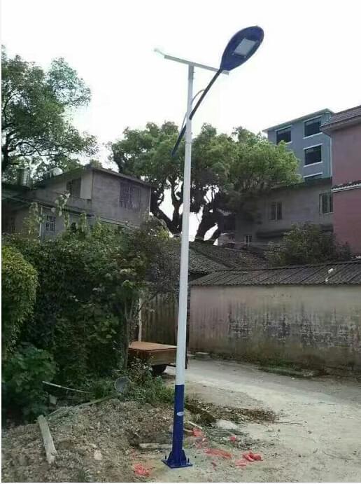 四川農村太陽能led路燈