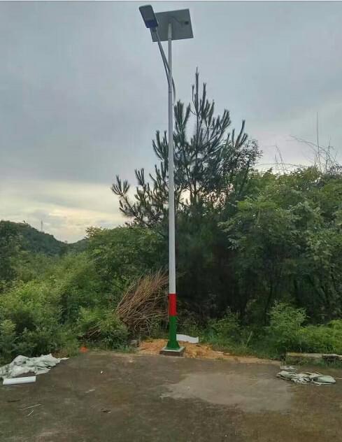 農村led太陽能路燈