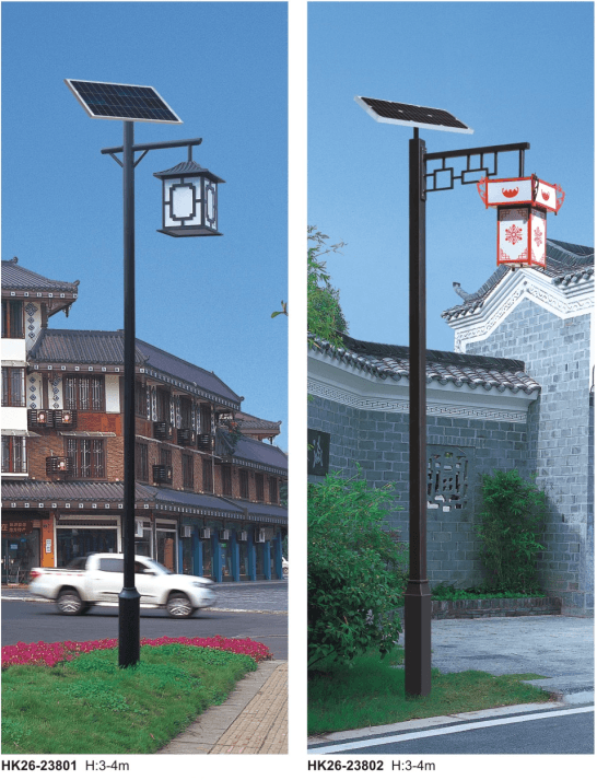 小區太陽能led庭院燈