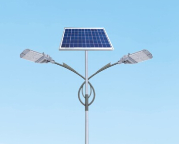 農村led太陽能路燈電池板發電量受傾斜角的影響