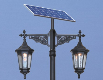 Led太陽能庭院燈的組建以及合適的安裝地區